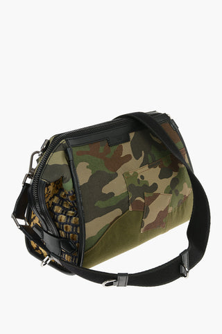 Camouflage Patterned Crossbody Bag