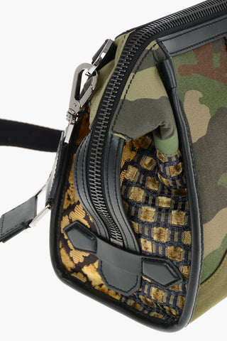 Camouflage Patterned Crossbody Bag