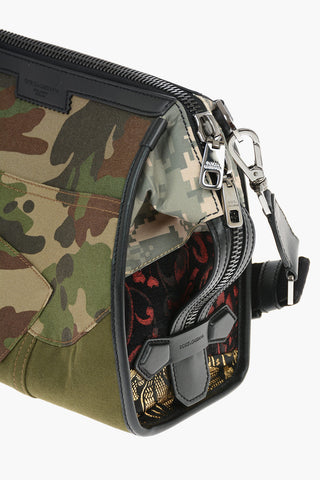 Camouflage Patterned Crossbody Bag