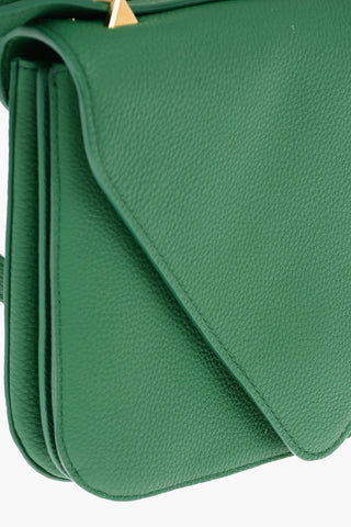 Borsa Messenger SMALL MOUNT in Pelle con Catena Dorata e Tracolla Removibile