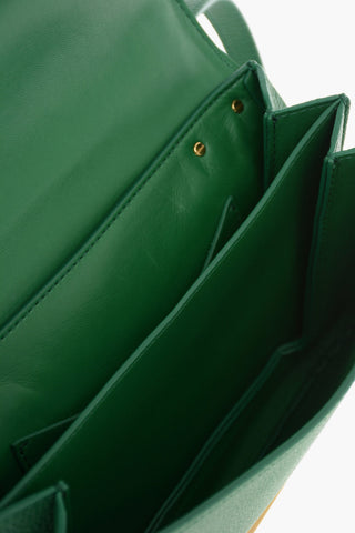 Borsa Messenger SMALL MOUNT in Pelle con Catena Dorata e Tracolla Removibile
