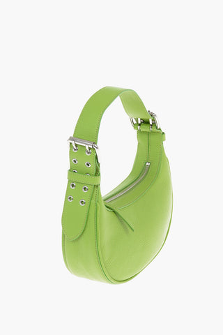 Borsa Hobo in Pelle con Chiusura a Zip