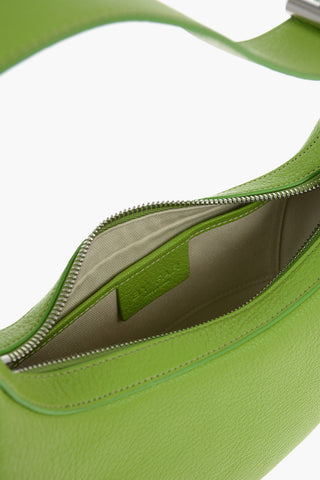 Borsa Hobo in Pelle con Chiusura a Zip