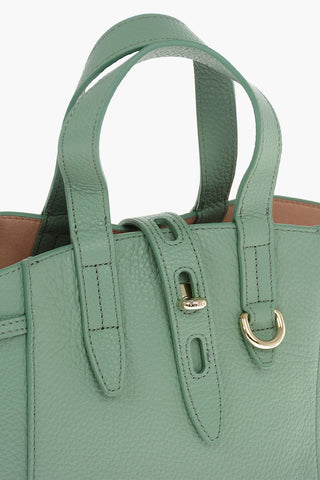 Borsa Mini Tote in Pelle Martellata