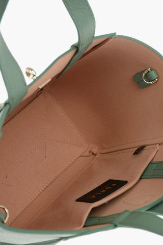 Borsa Mini Tote in Pelle Martellata