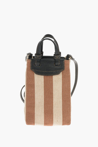 Awning Striped MERAVIGLIA VERTICAL Mini Crossbody Bag