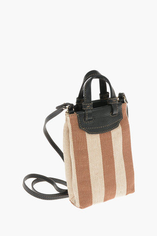 Awning Striped MERAVIGLIA VERTICAL Mini Crossbody Bag