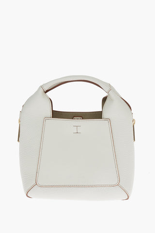 Borsa a Mano GILDA in Pelle con Tracolla Removibile