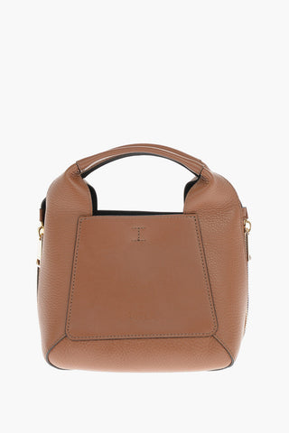 Borsa a Mano GILDA in Pelle con Tracolla Removibile