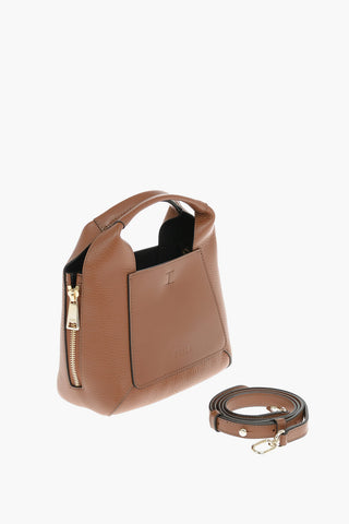 Borsa a Mano GILDA in Pelle con Tracolla Removibile