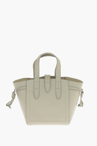 Borsa Mini Tote in Pelle Martellata