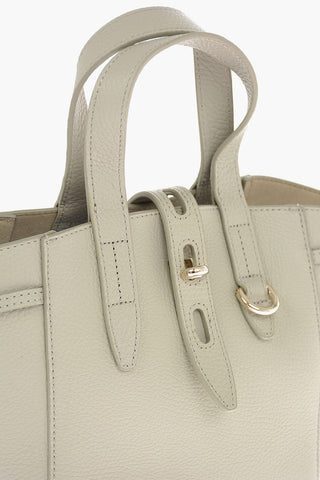 Borsa Mini Tote in Pelle Martellata