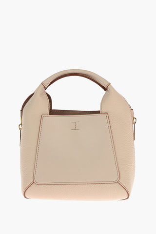 Borsa a Mano GILDA in Pelle con Tracolla Removibile