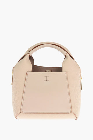 Borsa a Mano GILDA in Pelle con Tracolla Removibile