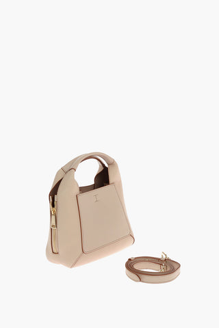 Borsa a Mano GILDA in Pelle con Tracolla Removibile