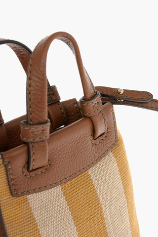 Borsa Mini a Tracolla MERAVIGLIA VERTICAL con Motivo Awning