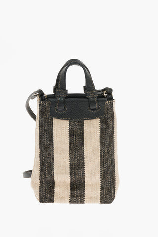 Borsa Mini a Tracolla MERAVIGLIA VERTICAL con Motivo Awning