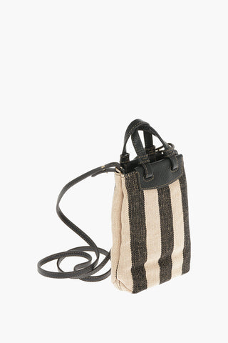 Borsa Mini a Tracolla MERAVIGLIA VERTICAL con Motivo Awning