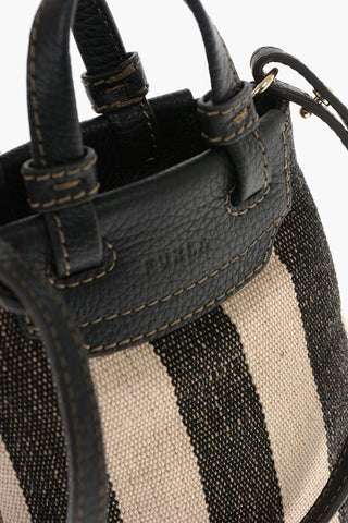 Borsa Mini a Tracolla MERAVIGLIA VERTICAL con Motivo Awning