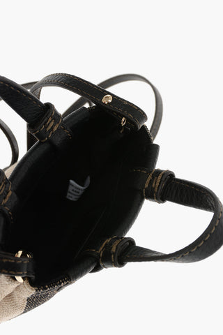 Borsa Mini a Tracolla MERAVIGLIA VERTICAL con Motivo Awning