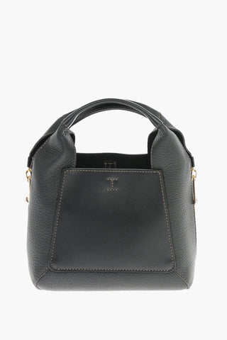 Borsa a Mano GILDA in Pelle con Tracolla Removibile