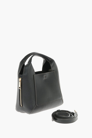 Borsa a Mano GILDA in Pelle con Tracolla Removibile