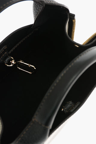 Borsa a Mano GILDA in Pelle con Tracolla Removibile