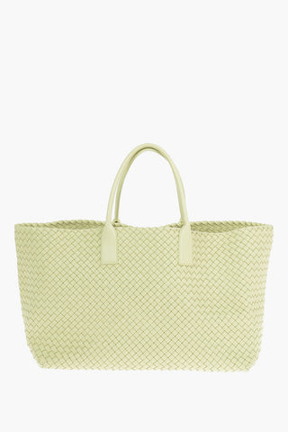 Borsa Tote in Pelle Intrecciata