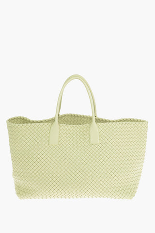 Borsa Tote in Pelle Intrecciata