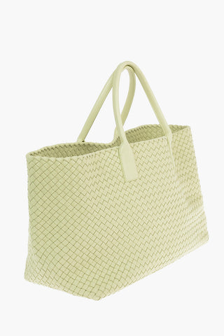 Borsa Tote in Pelle Intrecciata