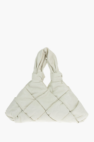 Borsa a Spalla PADDED LOCK in Pelle intrecciata