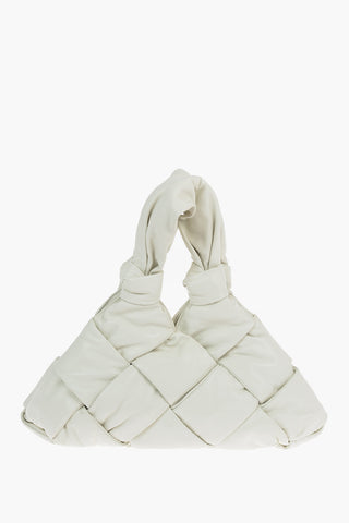 Borsa a Spalla PADDED LOCK in Pelle intrecciata