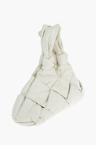 Borsa a Spalla PADDED LOCK in Pelle intrecciata