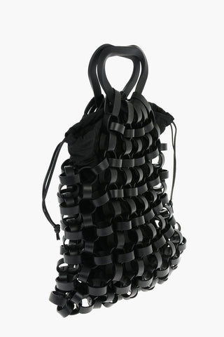 Borsa Tote GRASP in Pelle Motivo Chain