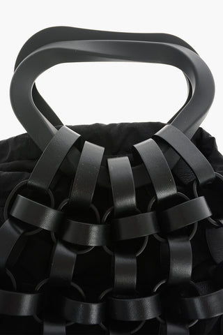 Borsa Tote GRASP in Pelle Motivo Chain