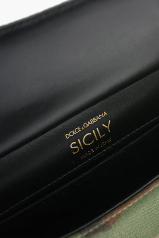Borsa a Mano SICILY in Tessuto Camouflage