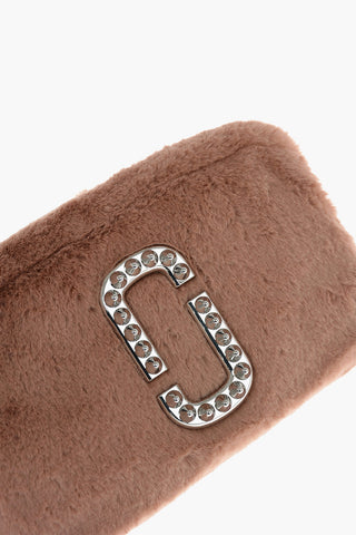 Eco-fur THE SNAPSHOT Mini Crossbody Bag with Studs