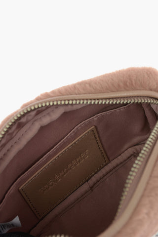 Eco-fur THE SNAPSHOT Mini Crossbody Bag with Studs