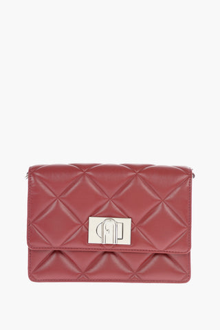 Quilted Leather Crossbody Bag