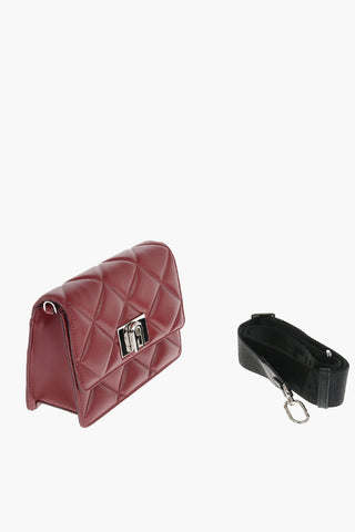 Quilted Leather Crossbody Bag