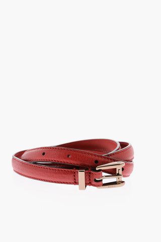 Leather Slim Belt