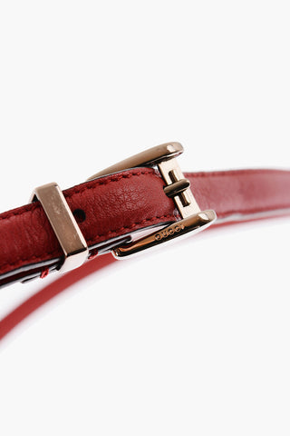 Leather Slim Belt