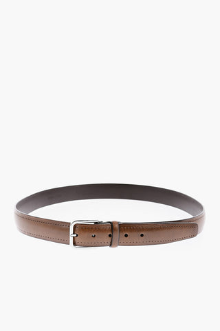 Metal Buckle Leather Belt