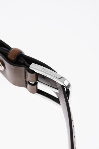 Metal Buckle Leather Belt