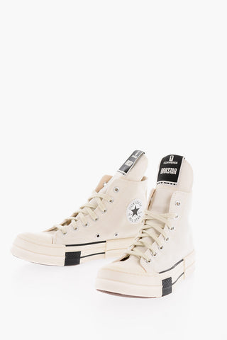 RICK OWENS DRKSHDW ALL STAR CHUCK TAYLOR Fabric High-Top Sneakers