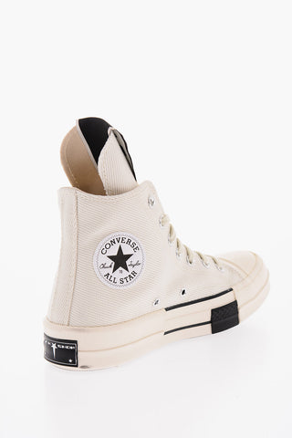 RICK OWENS DRKSHDW ALL STAR CHUCK TAYLOR Fabric High-Top Sneakers