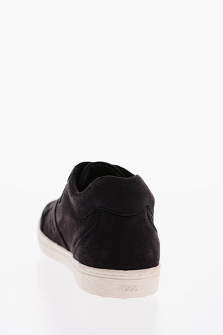 Sneakers in Pelle a Tinta Unita