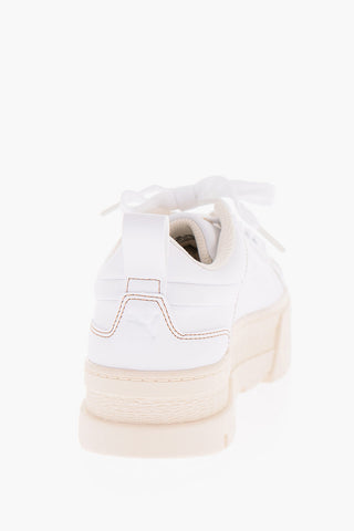 4cm Faux Leather MAYZE INFUSE Sneakers with Platform