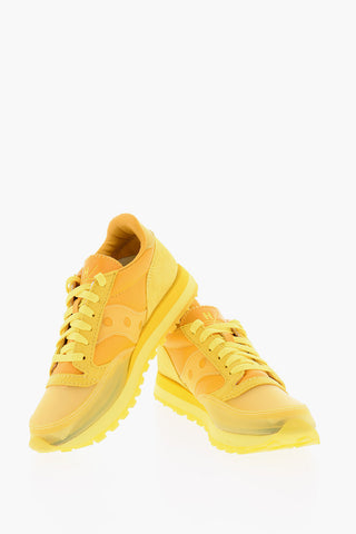 TRINIDAD JAMES Leather Low-Top Sneakers with Pvc Details