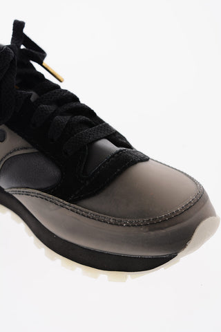 TRINIDAD JAMES HOMMEWRK Sneakers JAZZ 81 in Pelle con Dettagli in Pvc